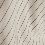 تاپ پتیت راه‌راه نازک دراپ نامتقارن - بژ - تصویر 5